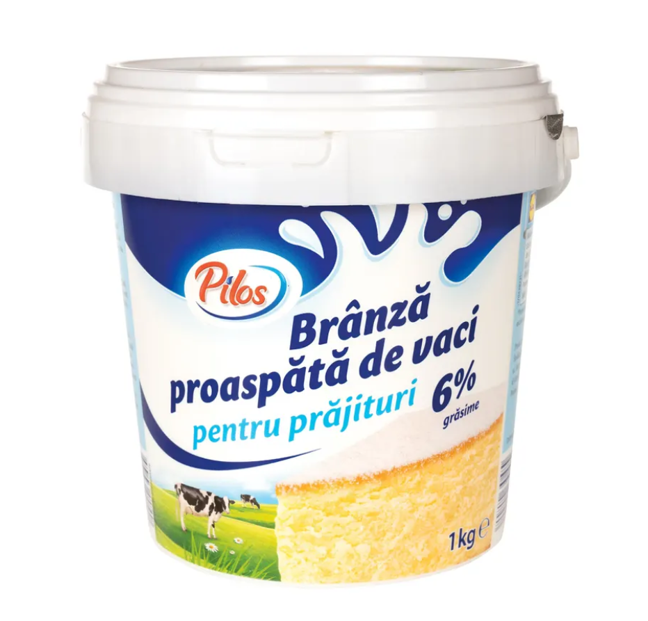 branza de vaci Pilos pentru prajituri