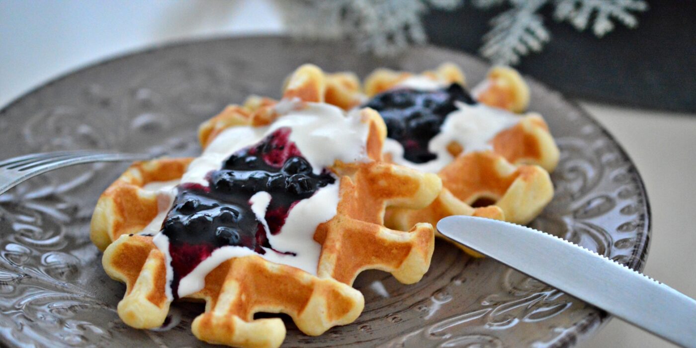 Waffels papanasi