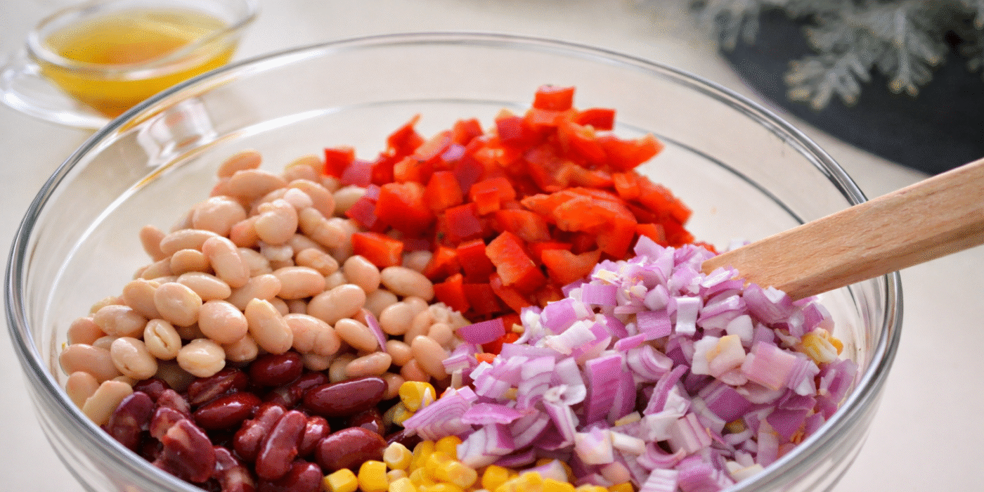 Salata mexicana de fasole