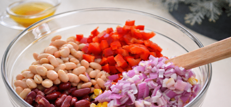 Salata mexicana de fasole
